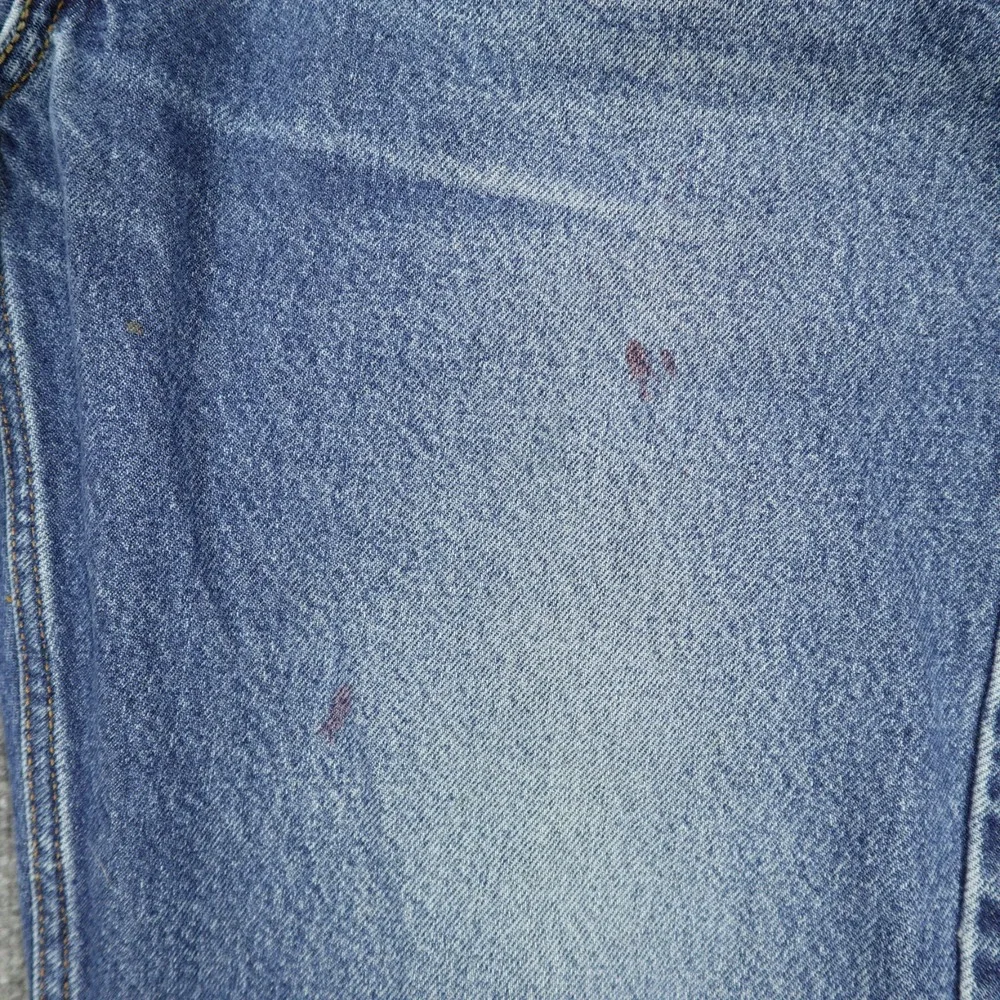 Levis 505 Jeans Mens 36x30 Blue Regular Fit Straight Leg Stretch